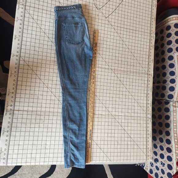 TWO PAIRS 7 For All Mankind High Rise Skinny Fit Jeans Sz27 (size 4) - Picture 14 of 17